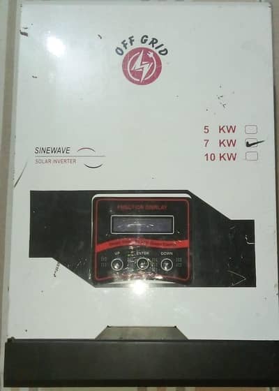 7KW Inverter for sale in an excellent condition, working properly.