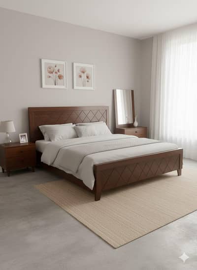 bed set king bed Queen bed discount offar 40% off 03007718509