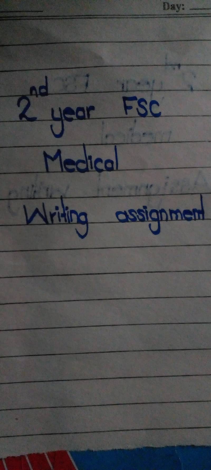 writing assignment 0