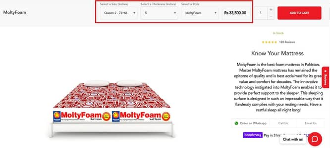 Master MoltyFoam Asli Foam (30K Only)