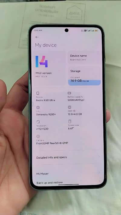 Xiaomi Redmi K60 Ultra