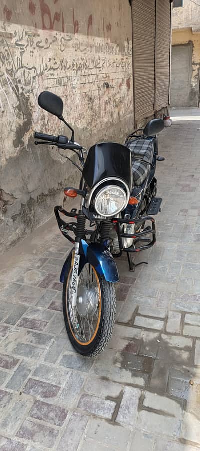 Modified Yamaha 125 YBZ 2022 model only 9000 KM runing