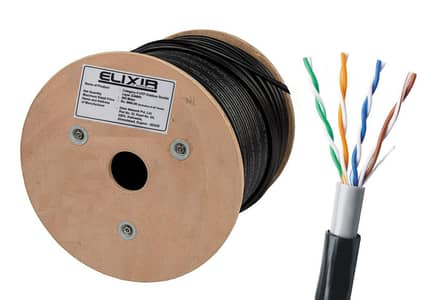 cat6 cable double coated 70 yard