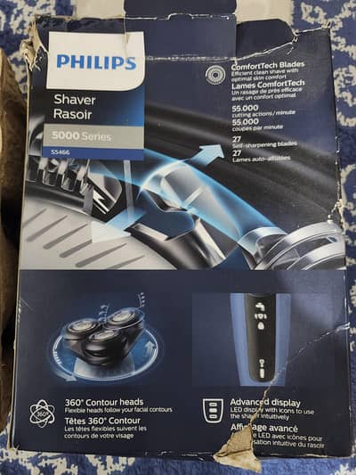 Philips Shaver series 5000 S5466 Imported open Box
