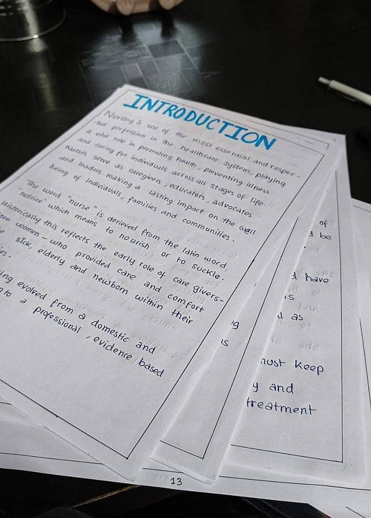 Hand writing assignment services available 0