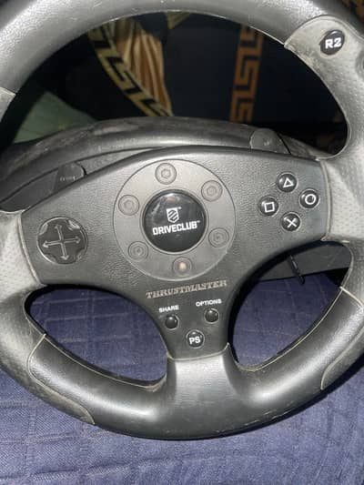 Steering wheel for PC PS3 and PS4 plus pedal shifter race and break