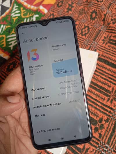 Xiaomi Redmi 9 with box sealed set