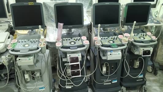 Used Chinese and Japanes Ultrasound machines , Colour Dopplers