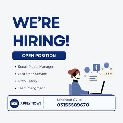 social Media management, HR Assistant, Team Management,
