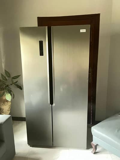 Double door refrigerator and freezer inverter