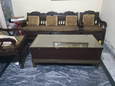 Sofa set and with table