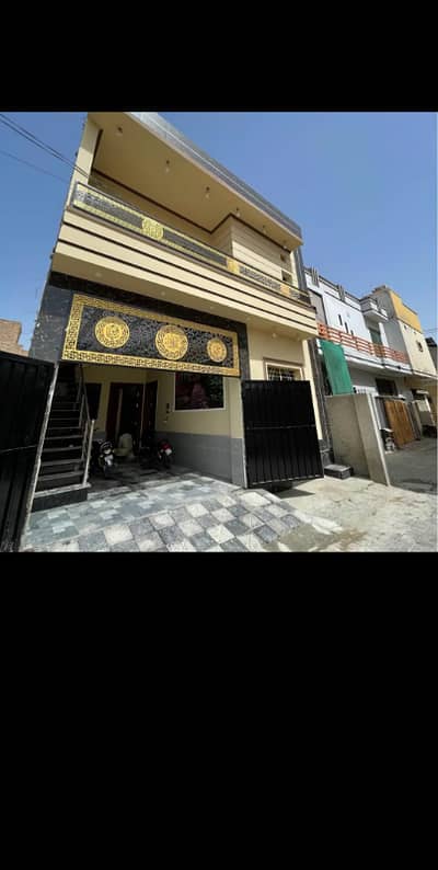 Bashir town Rafi qamar road new brand luxury 5 marly double story house for sale