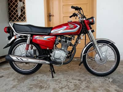 125 Honda 2016 model Punjab number original condition documents full o