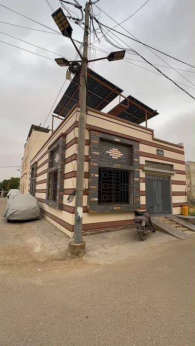 Alize Garden 120 sq yards single unit house available for sale