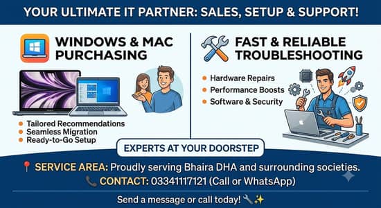 Your Ultimate IT Partner: Sales, Setup & Support!