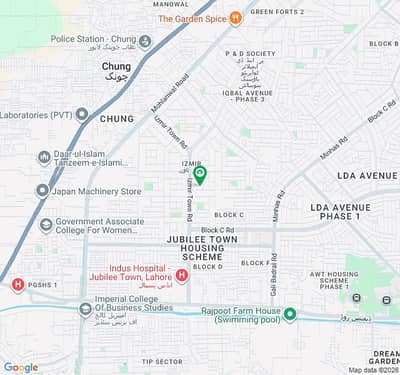 2 KANAL PLOT AVAILABLE FOR SALE IN IZMIR TOWN BLOCK K WITH 80 FIT ROAD