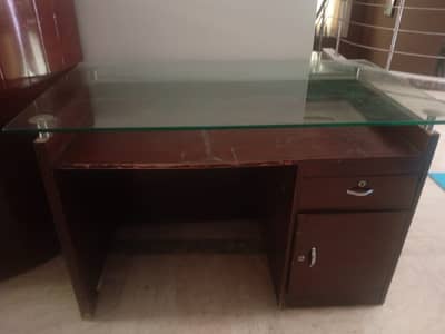 Office tables and reception counter