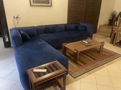 L shaped sofa