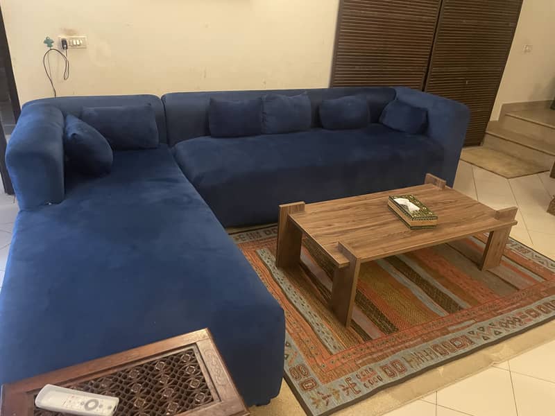 L shaped sofa 1