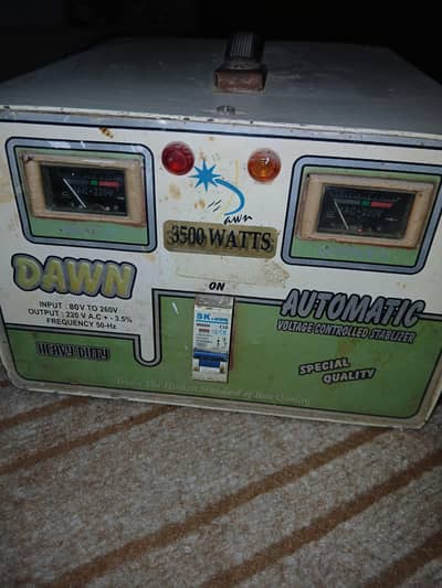 3500 watt stabilisers