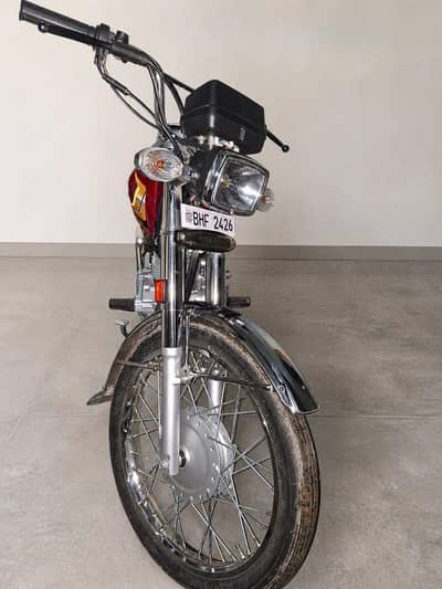 Honda CG 125 Self Start Red Gold for sale