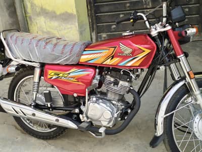 Honda cg 125 2026 Model only 14 km brand new