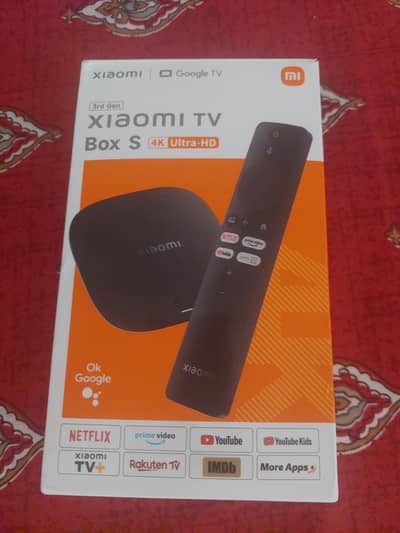 Xaomi box 3rd gen with 1 year premium IPTV Subscription