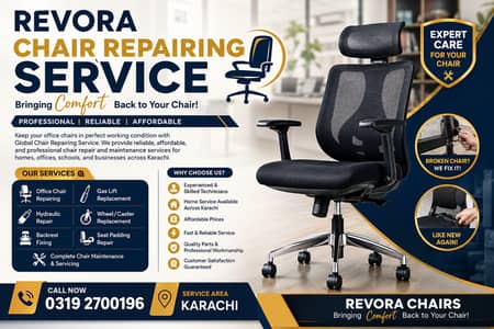 Chair Repairing Experts | Gas Lift, Wheels & Hydraulic Repair