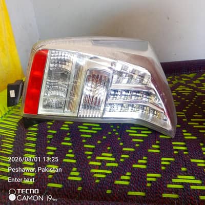 prius back light model 2009 to 2011 driver side original genune