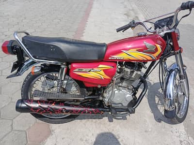 Honda CG 125 model 2021 in Good Condition