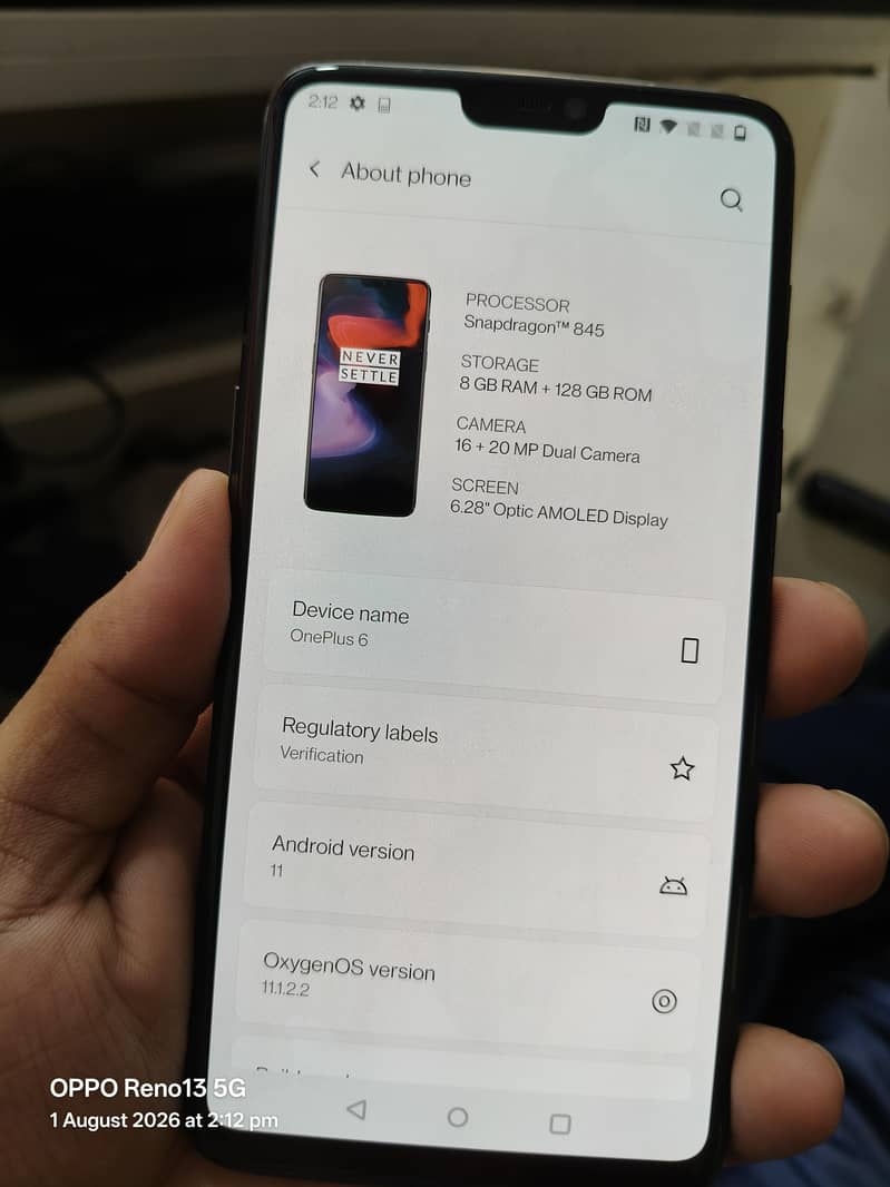 One Plus 6 6