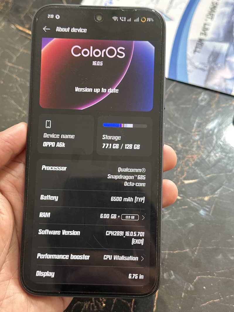 OPPO A6k 7