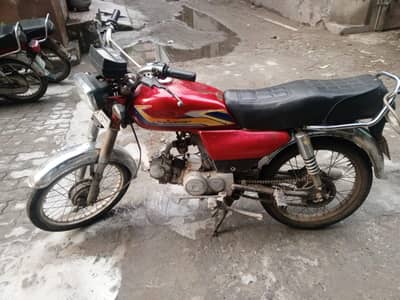 road prince 70 cc bike all ok hai file book available