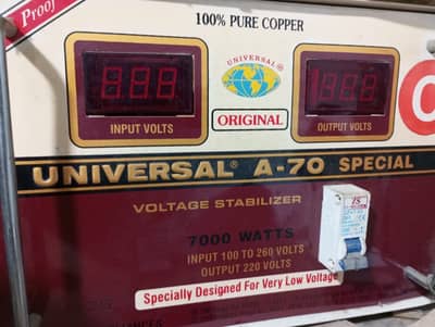 Universal A-70 stabilizer 7000 watts