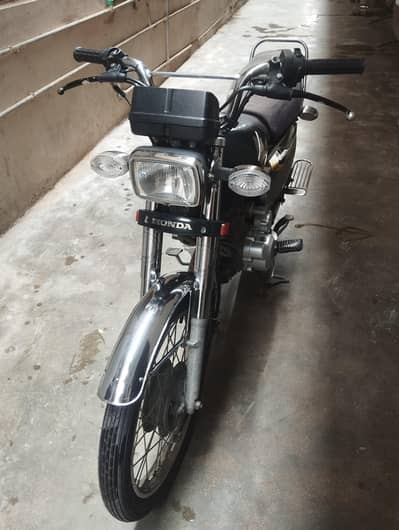 Cg 125 self start