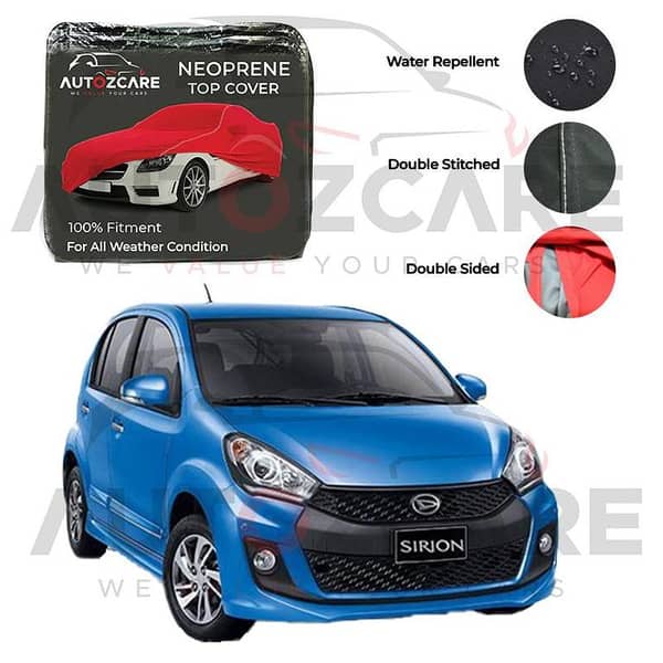 Daihatsu Sirion Neoprene Top Cover - Model 2010-2015