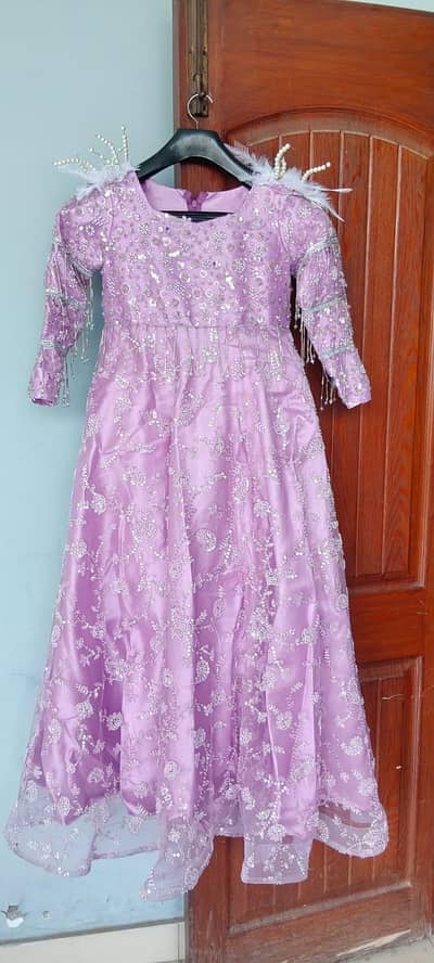 Fancy embroided frock