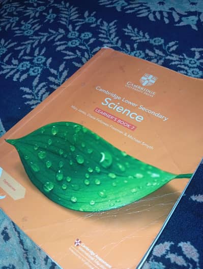 science science lower secondary Cambridge book 6 grade used