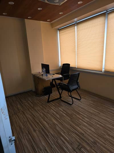 Sami furnished office for rent 500sqft in shahare Faisal.