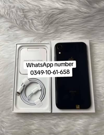 iPhone XR 256 GB with box