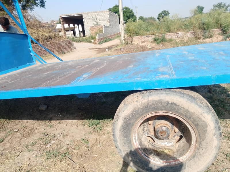بیڈ ٹرالر ٹرالا برۓ فروخت 6