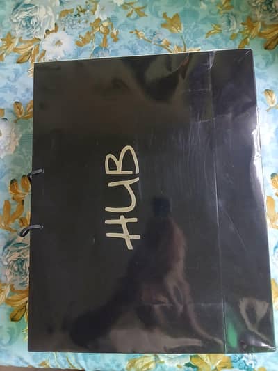 HUB leather bag New