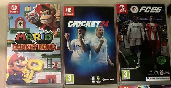 NINTENDO SWITCH GAMES
