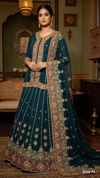 Bridal lehnga