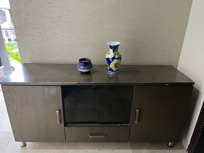 Modern TV Stand / Media Console with Storage Cabinets