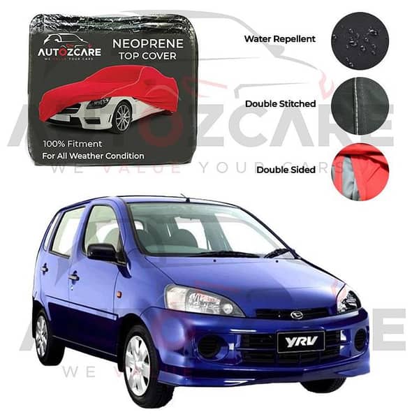 Daihatsu YRV Neoprene Car Top Cover - Model 2000-2005