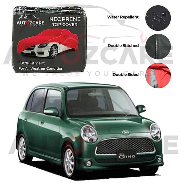 Daihatu Mira Gino Neoprene Car Top Cover - Model 2004-2009