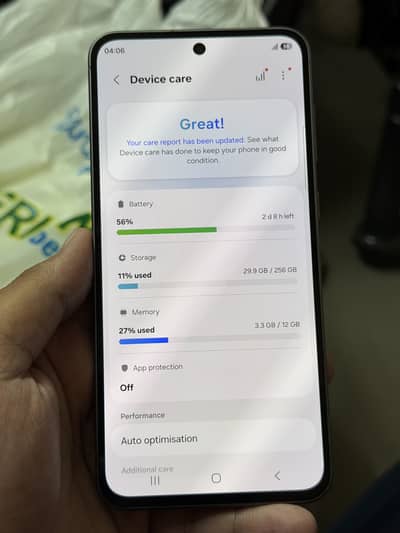 Samsung Mobile A56