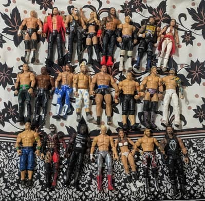 WWE Action Figures Wrestlers Mattel