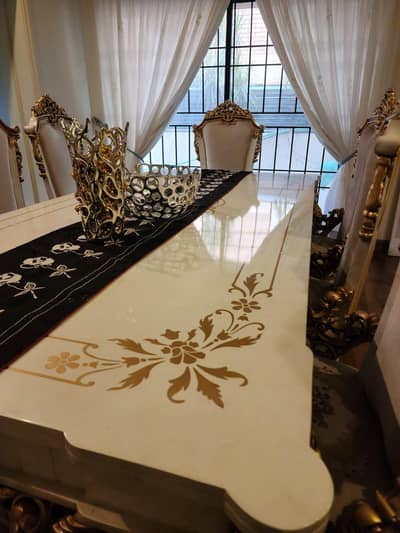 high defined quality dining table 8 seater